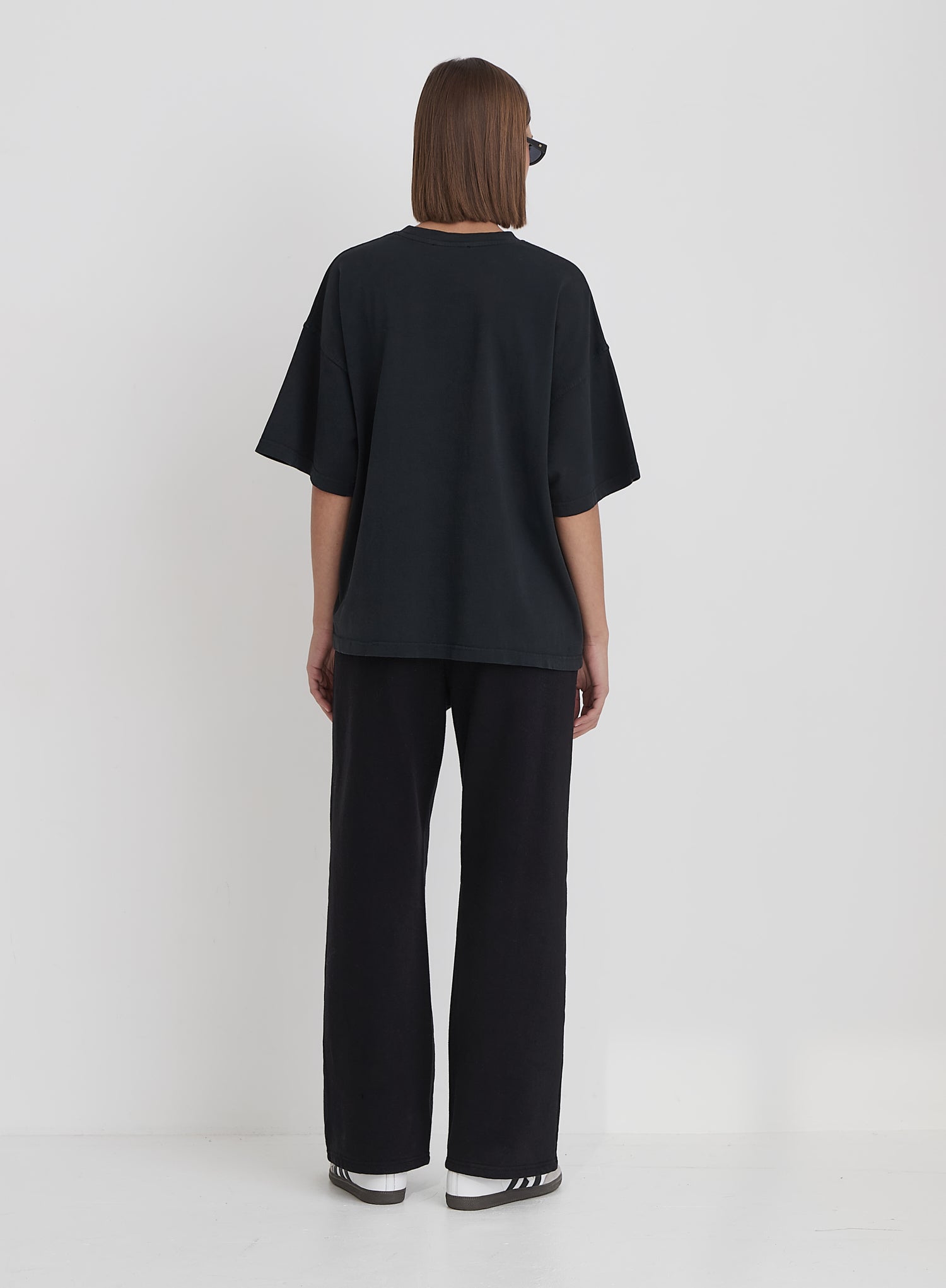 Grey Acid Wash Courchevel Slogan Print T-Shirt